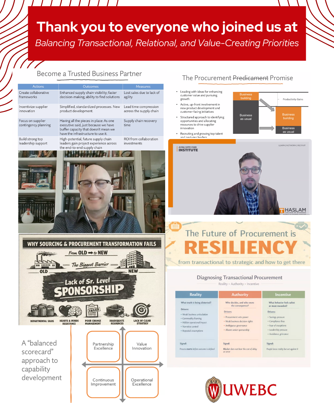 1. Full Event Recording: The Procurement Predicament: Balancing Transactional, Relational and Value-Creating Priorities thumbnail
